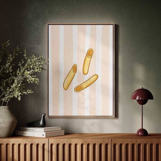 Breadsticks Dance On Blush Stripes