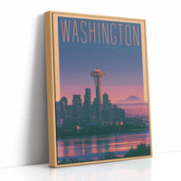 Seattle Space Needle Twilight
