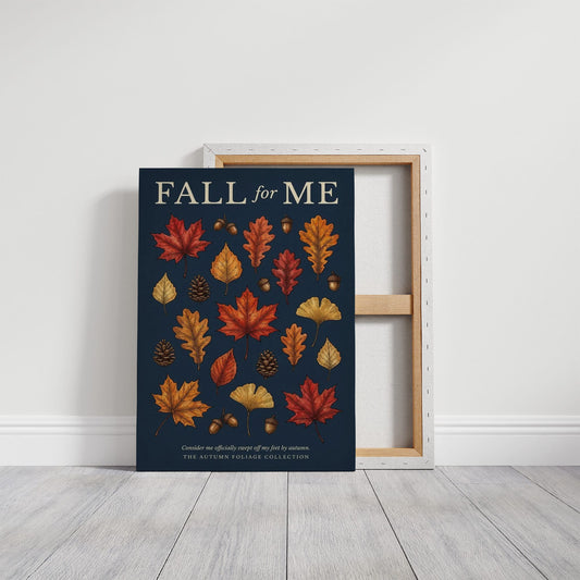 Fall for Me: Vintage Autumn Foliage Chart