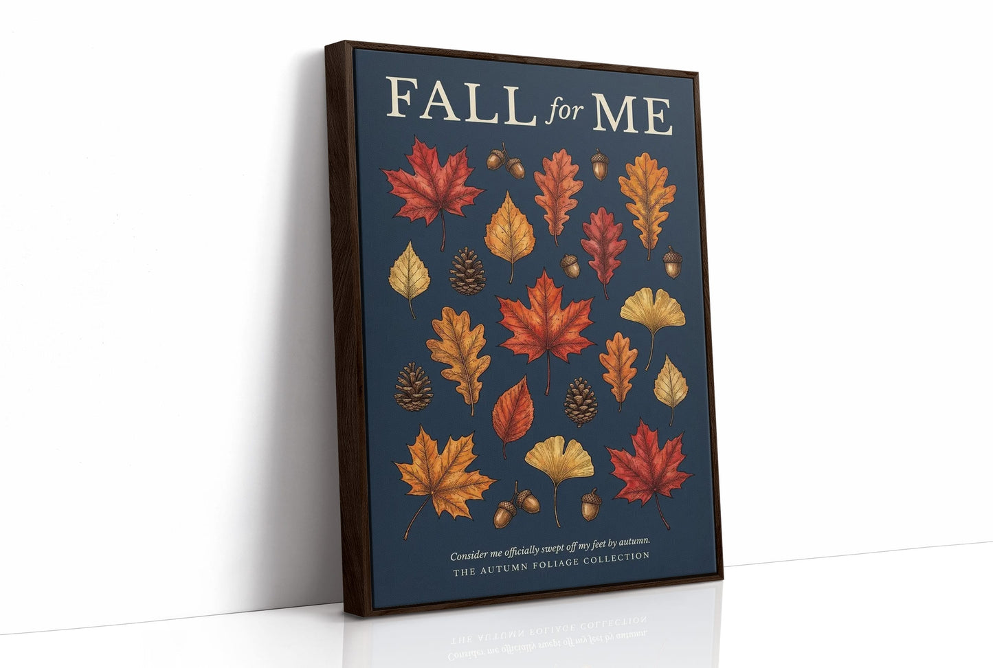 Fall for Me: Vintage Autumn Foliage Chart