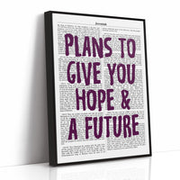 Plans to Give You Hope