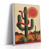 Serpent Dances Under Desert Sun