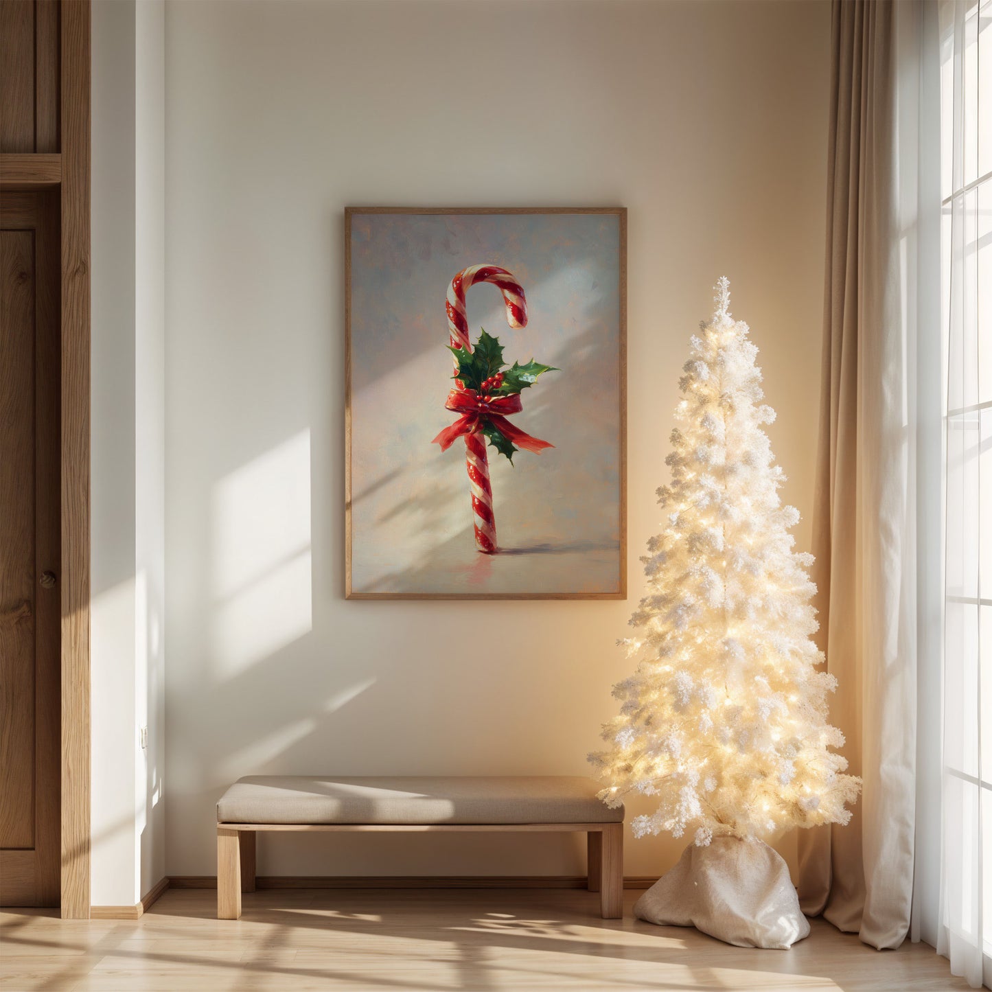 Peppermint Stories In December Light