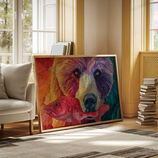 Rainbow Bear Meets Crimson Catch