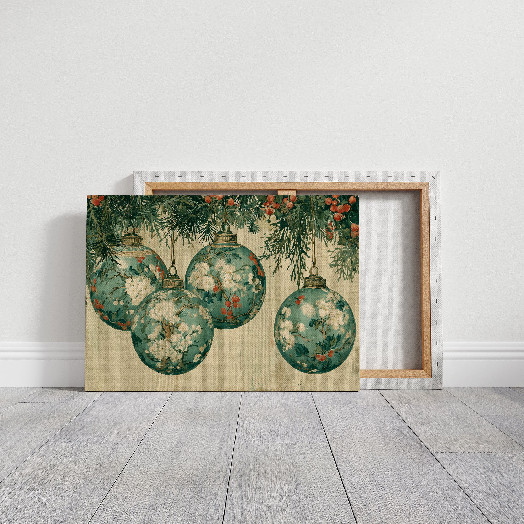 Ornaments, Painted with Blossoms