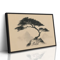 Pine on the Cliff's Edge