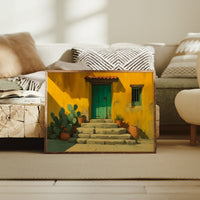 Cactus Guards The Turquoise Door