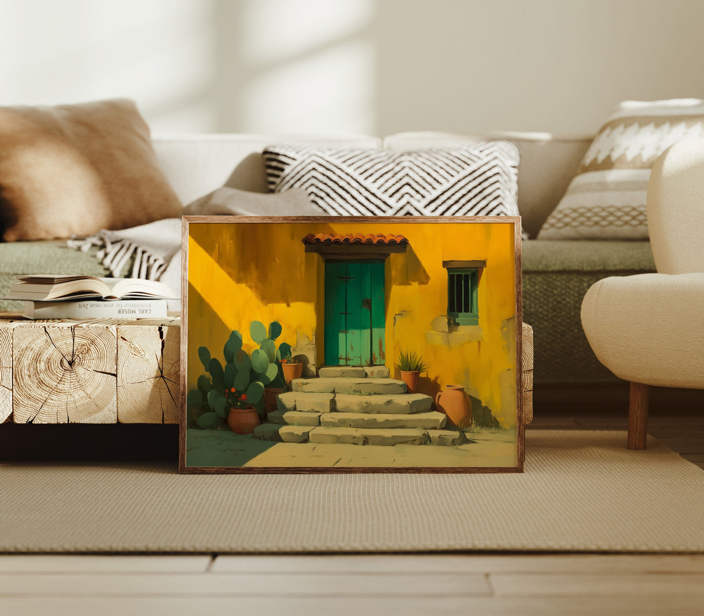 Cactus Guards The Turquoise Door