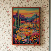 Wildflowers Paint The Desert Rainbow