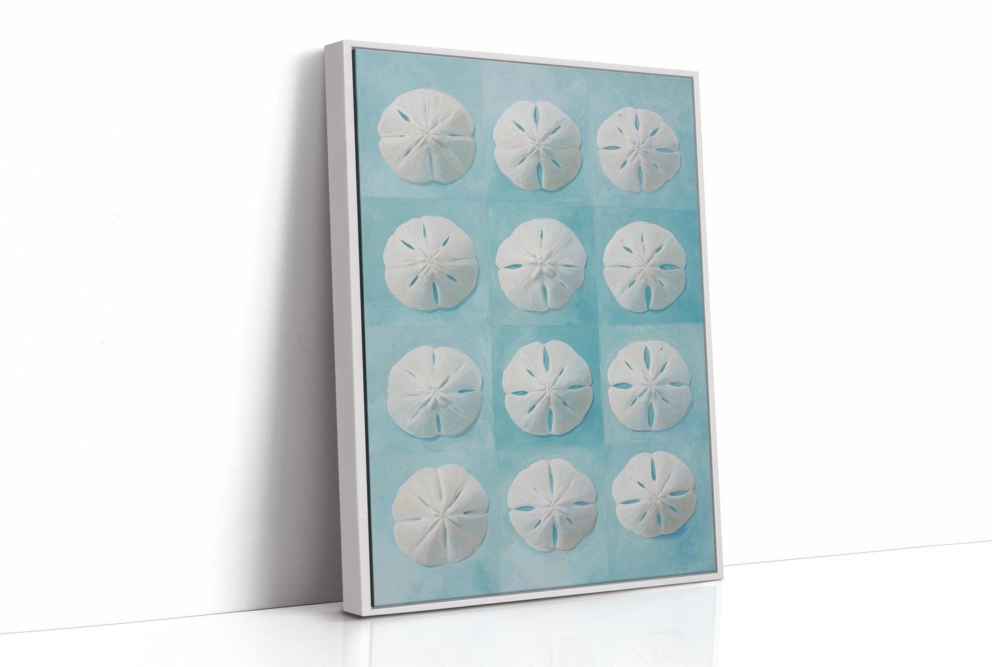 Sand Dollars Dance On Teal