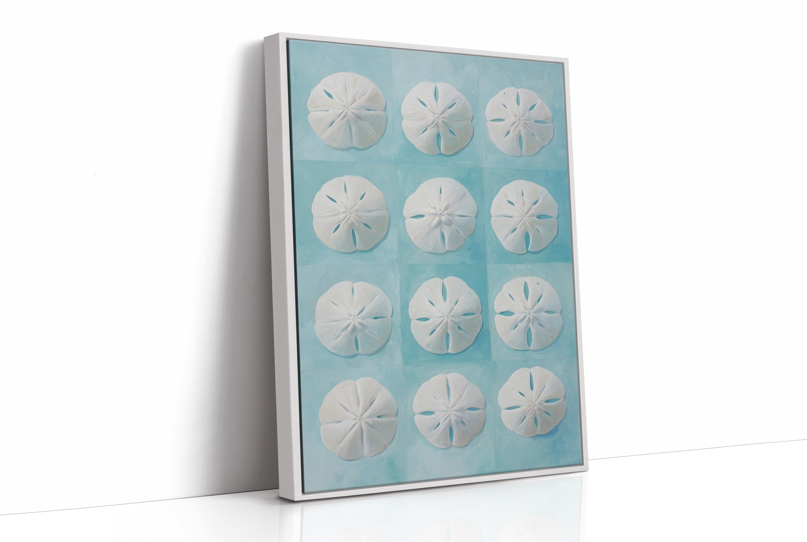 Sand Dollars Dance On Teal