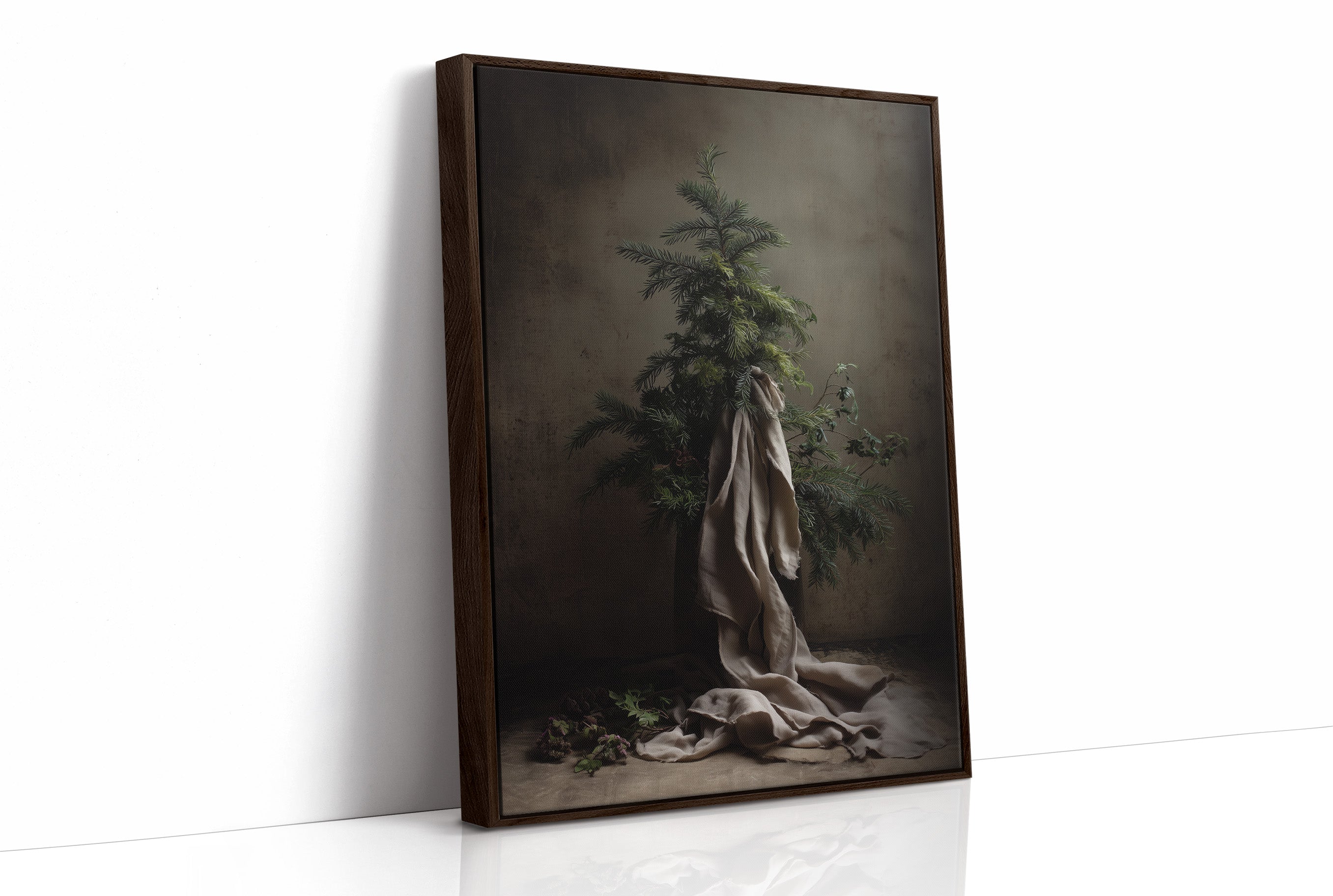 Evergreen Solitude: Nature's Quiet Elegance