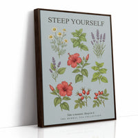 Steep Yourself: Vintage Herbal Tea Chart