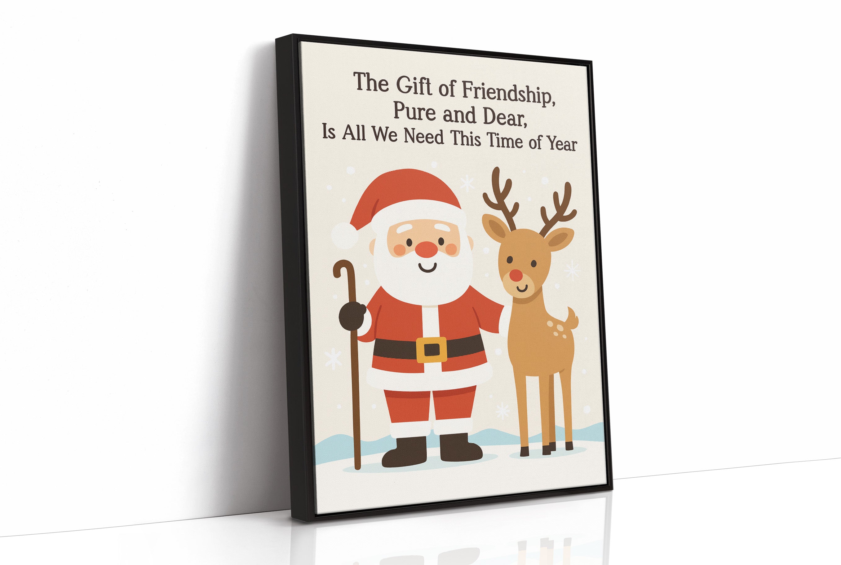 Winter Companions Share Festive Joy