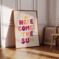 Sunrise Letters Sing Their Joy