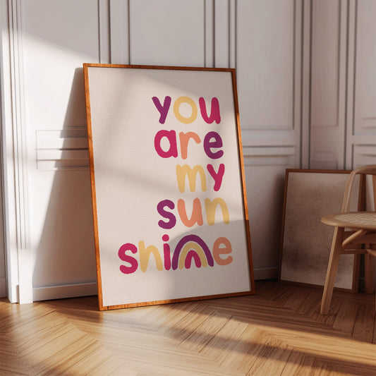 Letters Paint Tomorrow's Rainbow Promise
