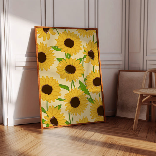 Yellow Petals Chase Summer Light
