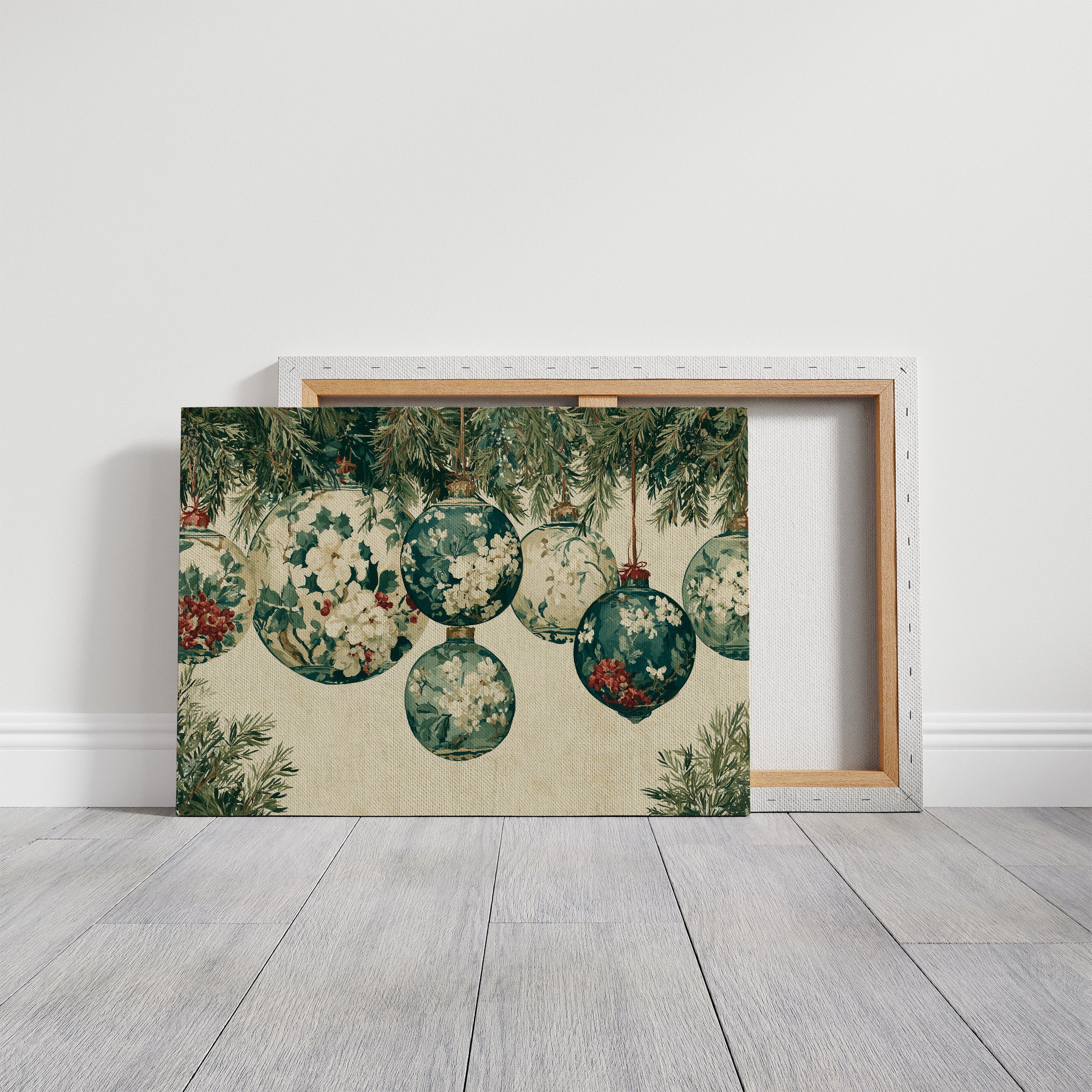Ornament Cluster, Holly and Bloom