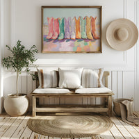 A Line of Colorful Journeys