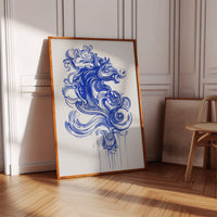 Wild Horses Dance In Indigo