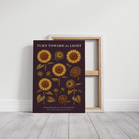 Turn Toward the Light: Vintage Sunflower Chart