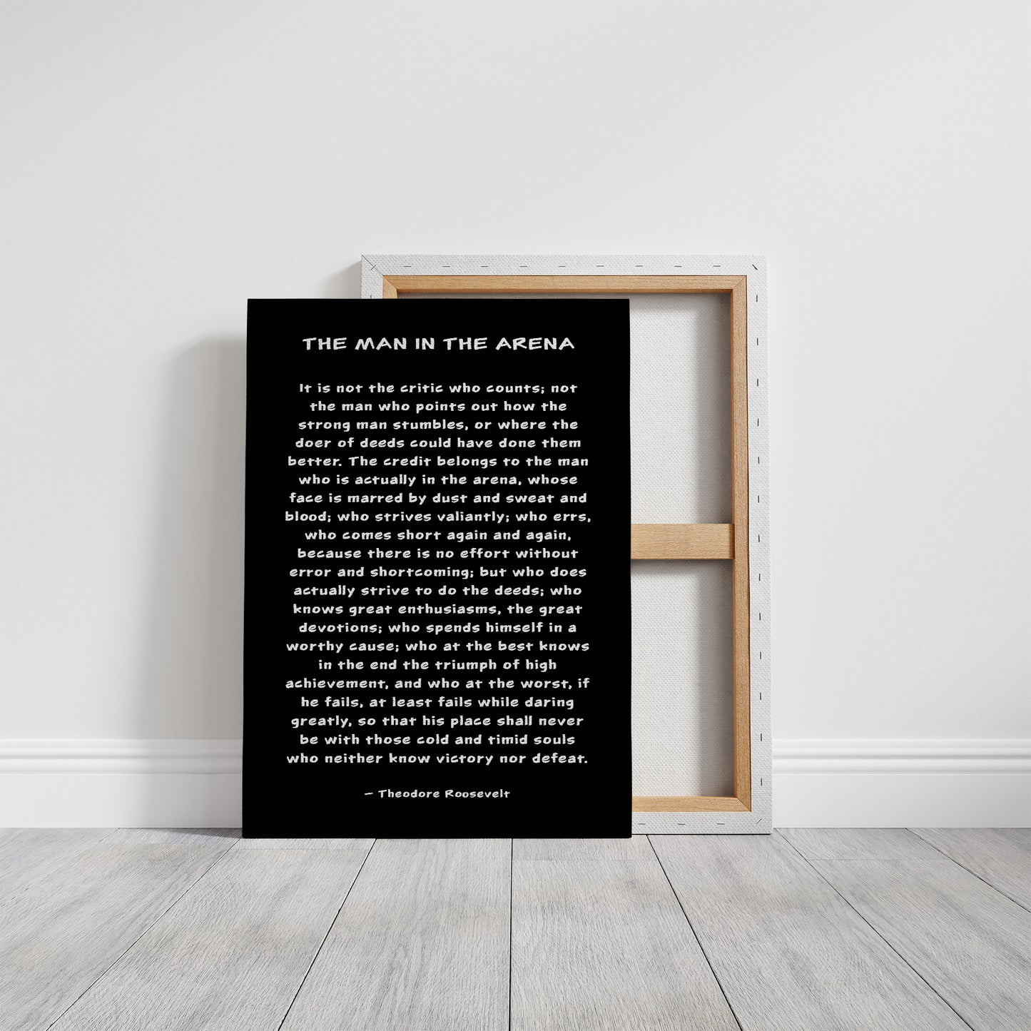 The Man in the Arena Quote