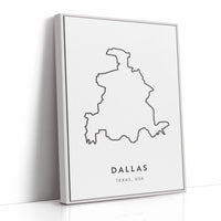 Dallas, Just the Outline