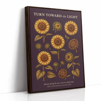 Turn Toward the Light: Vintage Sunflower Chart