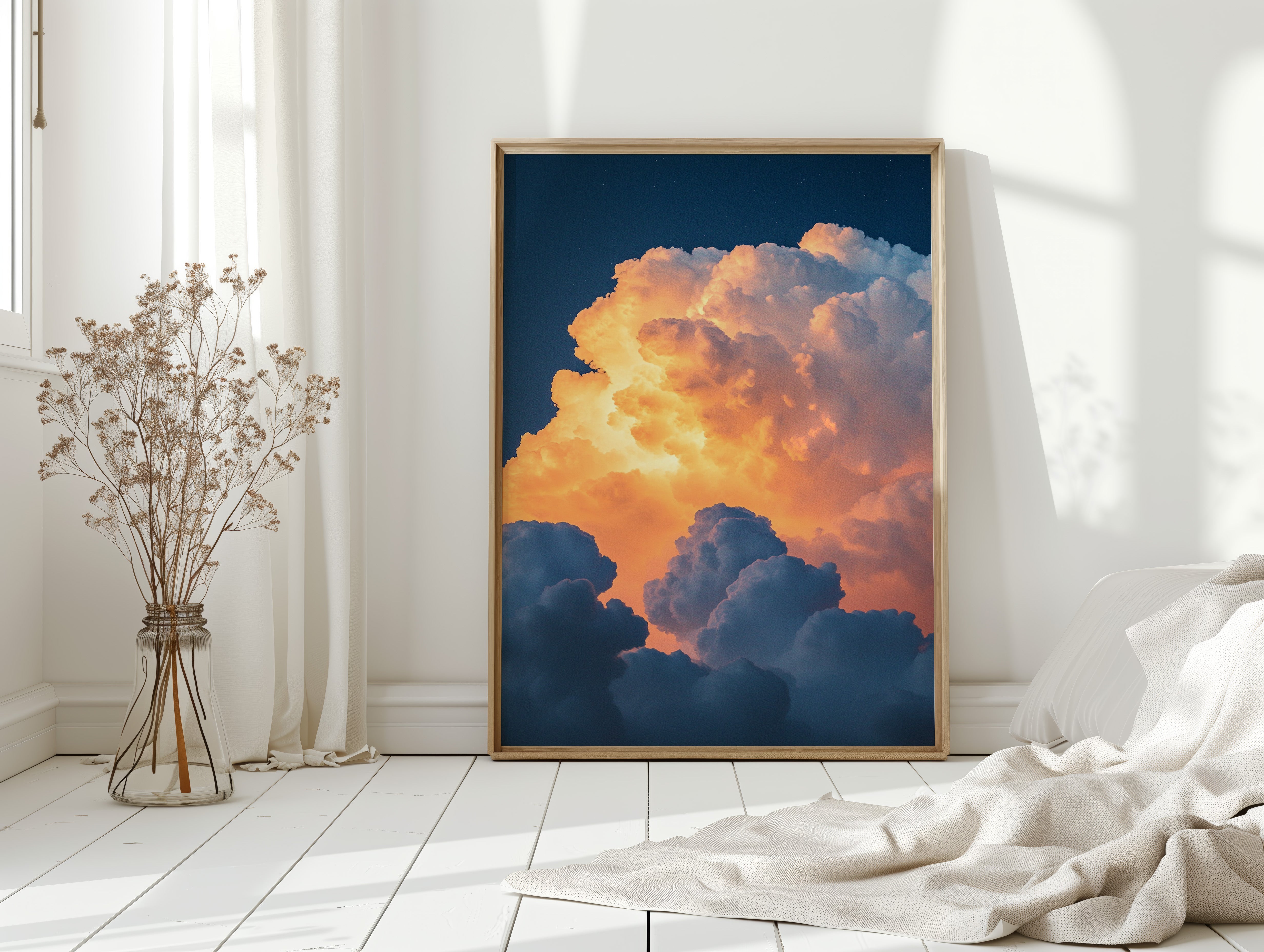 Celestial Fire at Dusk