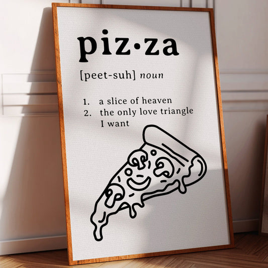Dictionary Dreams Define Perfect Pizza