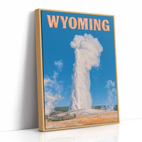 Old Faithful Eruption Wyoming