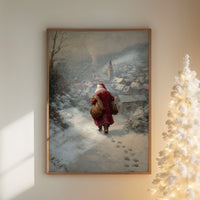 Snow Falls Softly On Sacred Night