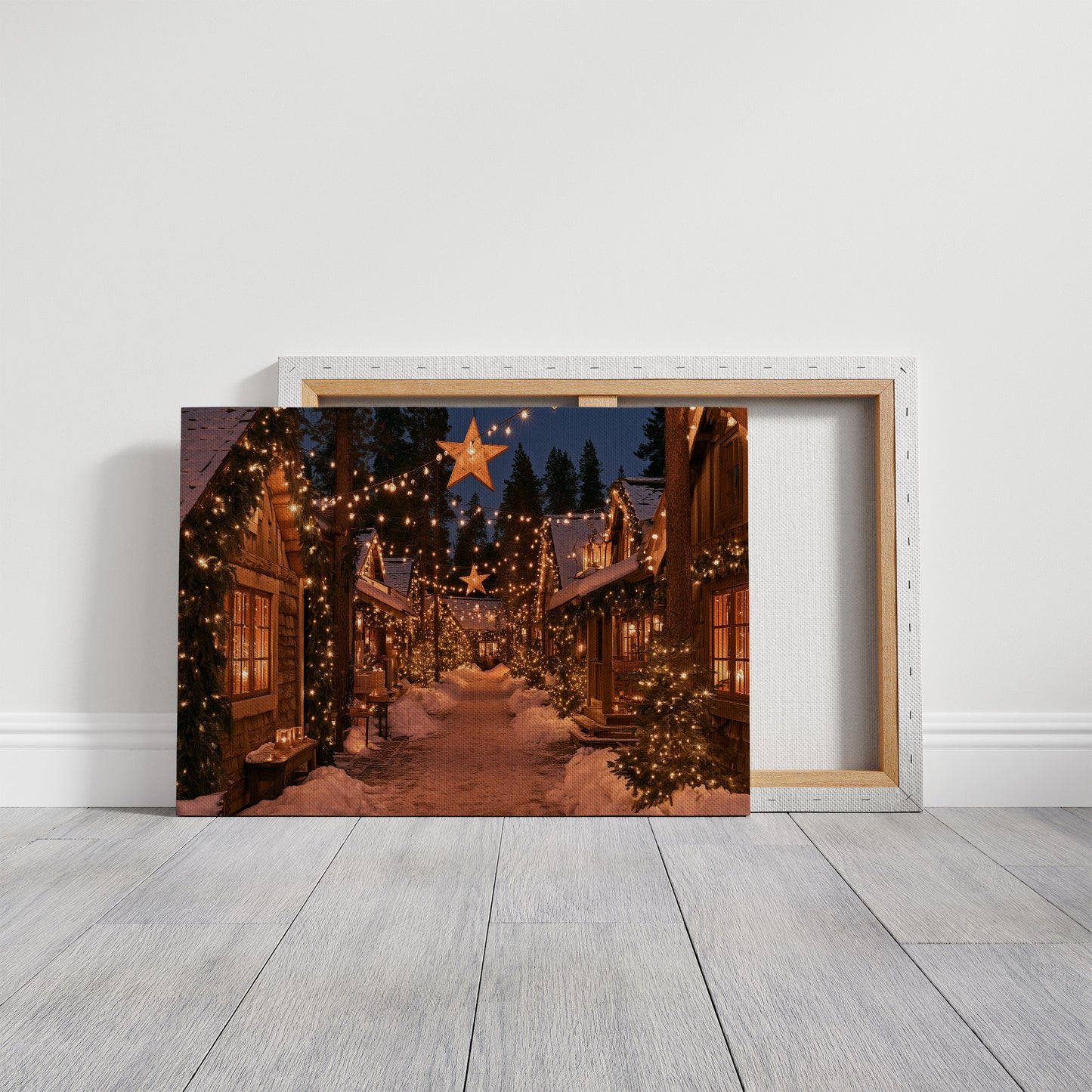Starlight Over the Snowy Lane