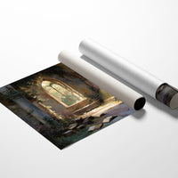 Ancient Pages Bathe In Light