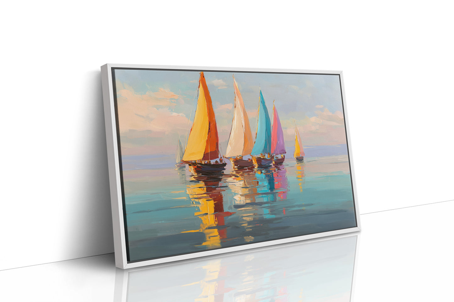 Sails Dance On Tranquil Waters