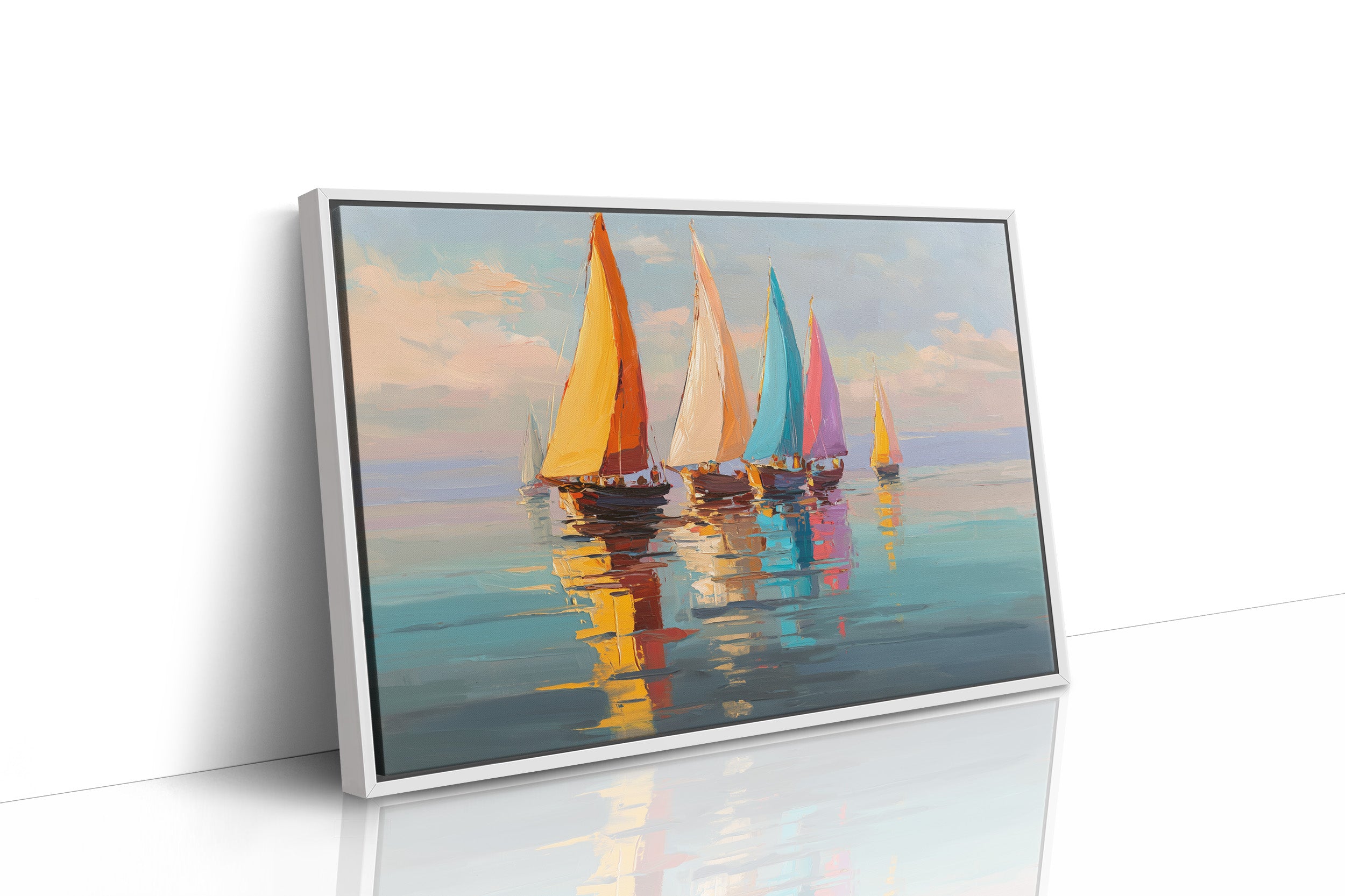 Sails Dance On Tranquil Waters