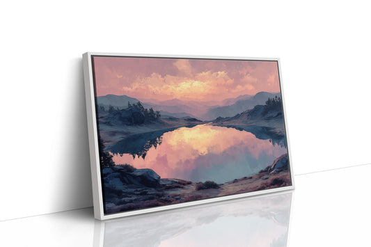 Alpine Lake at Daybreak