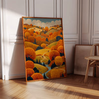 Rolling Hills Paint October's Symphony