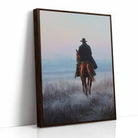 Dawn Rider On Misty Plains