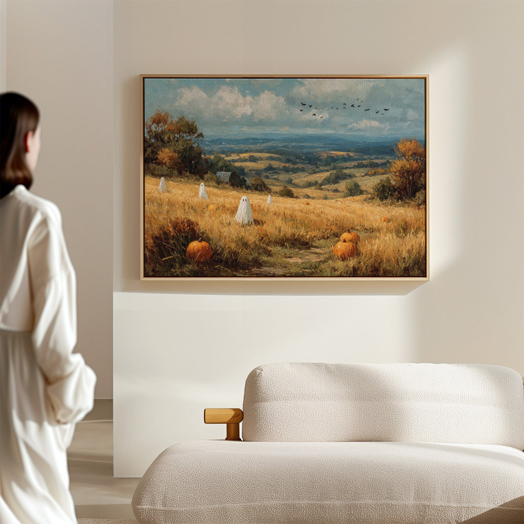 Harvest Spirits in Autumn's Embrace