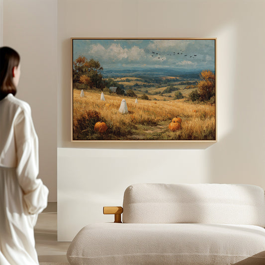 Harvest Spirits in Autumn's Embrace
