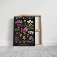 Stay Exotic: Vintage Orchid Chart