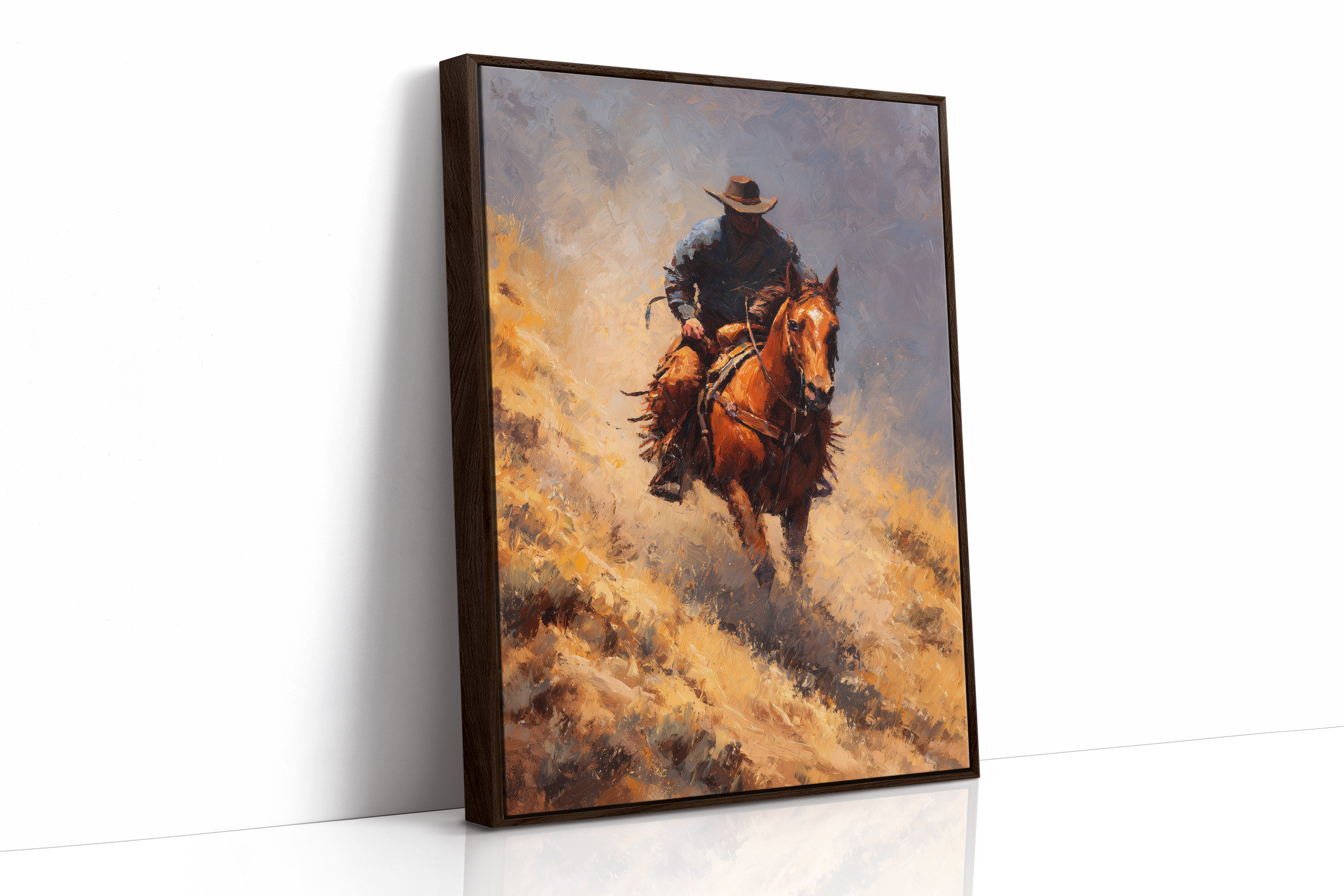 Dust Trails At Sunset Ridge