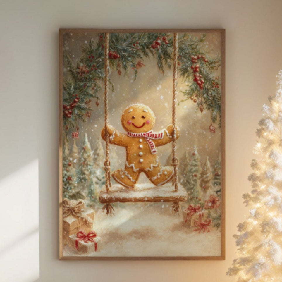 Sweet Cookie Swings Through Winter Magic