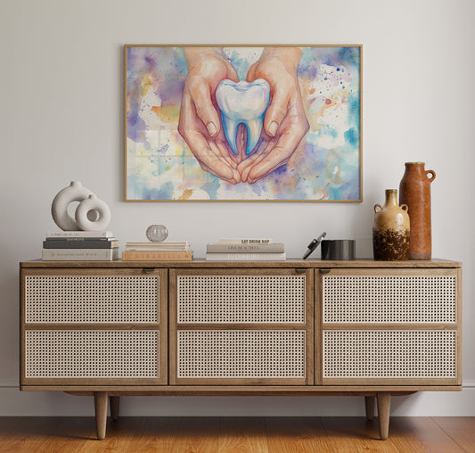 Gentle Hands Hold Healing Light