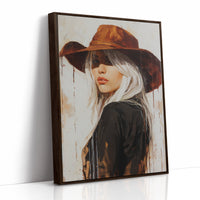 Rust And Platinum Desert Muse