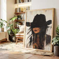 Outlaw Grace Western Cowgirl Portrait