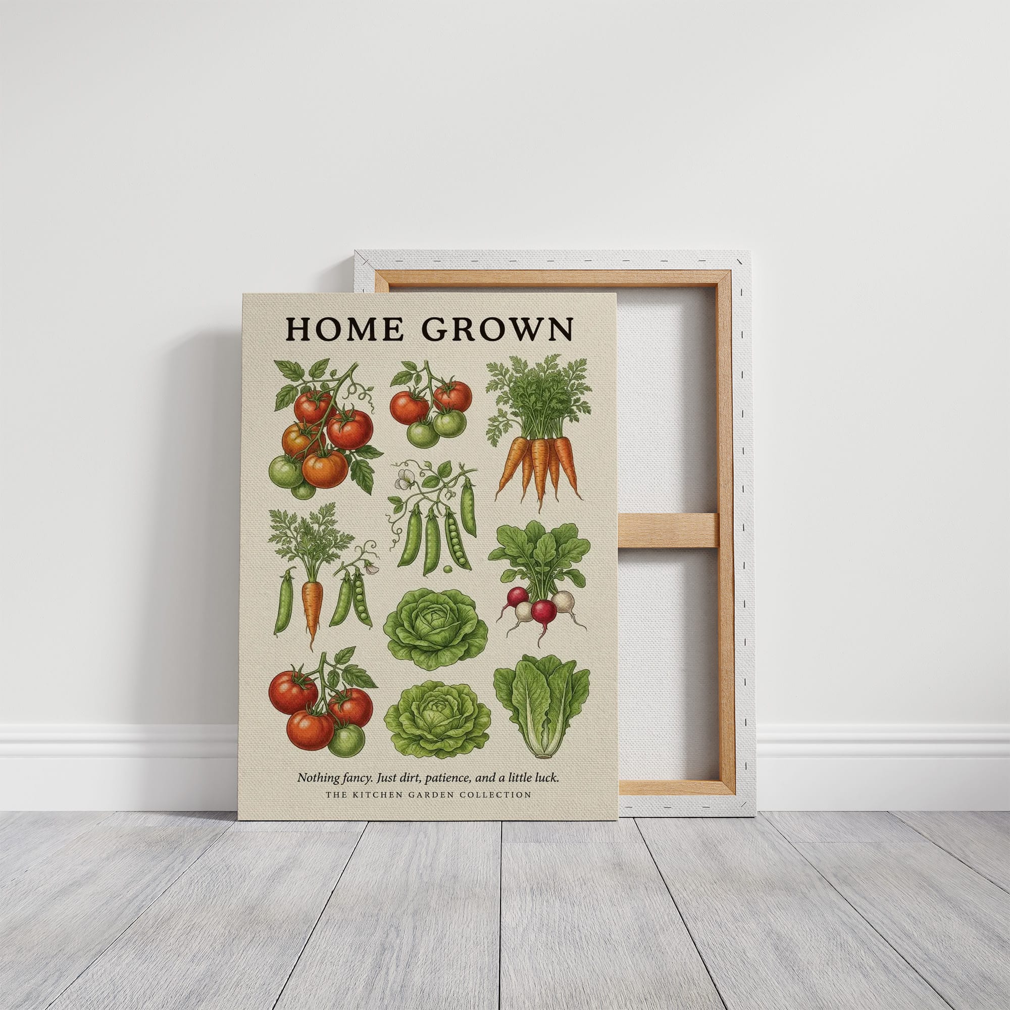 Home Grown: Vintage Kitchen Garden Chart