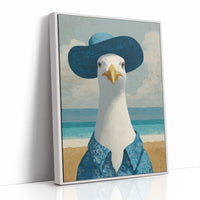 Seaside Gull In Fancy Attire