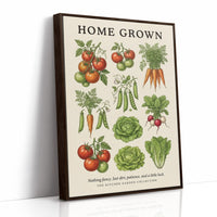 Home Grown: Vintage Kitchen Garden Chart